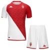 Conjunto (Camiseta+Pantalón Corto) AS Monaco Primera Equipación 23-24 - Niño